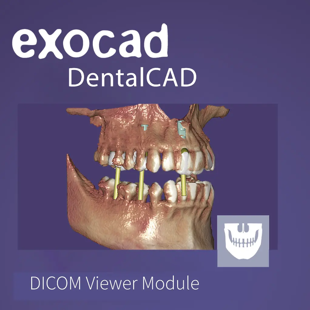 exocad DentalCAD DICOM Viewer Module - Perpetual
