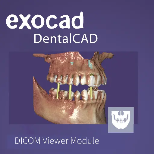 [AOMVM-P] exocad DentalCAD DICOM Viewer Module - Perpetual