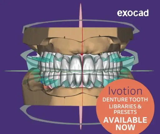 [AOMFDI-P] exocad DentalCAD FullDenture Ivotion Module - Perpetual